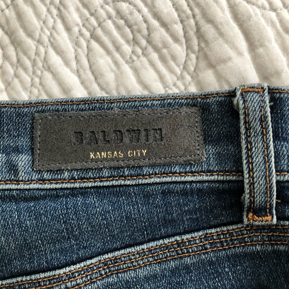 BALDWIN Kansas City Button Front High Rise Jeans - Picture 8 of 9